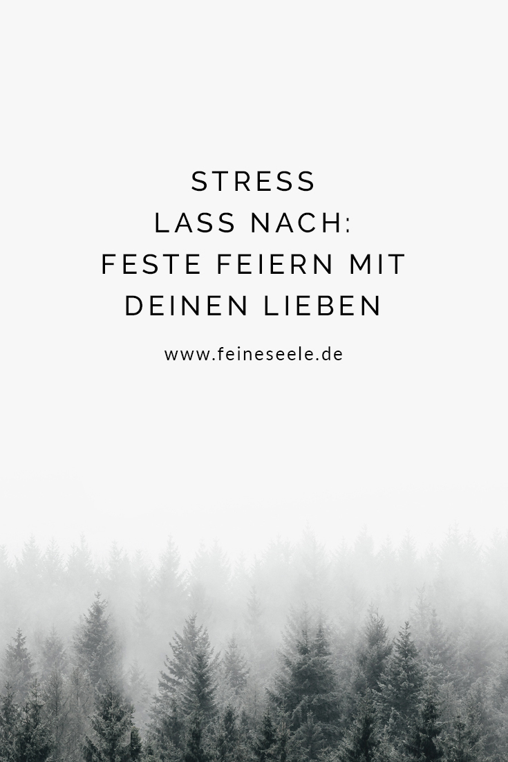 Stress vermeiden: Tannenbäume